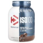 ISO100® hidrolizado, 100 % aislado de proteína de suero de leche, Chocolate gourmet (1,37 kg (3 lb))
