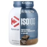 ISO100® hidrolizado, 100 % aislado de proteína de suero de leche, Brownie de dulce de leche (1,37 kg (3 lb))