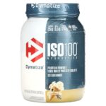 ISO100® hidrolizado, 100 % aislado de proteína de suero de leche, Vainilla gourmet (610 g (1,34 lb))