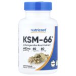 KSM-66®, Extracto de raíz de ashwagandha (60 cápsulas)