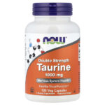 Taurina, 1000 mg (100 cápsulas vegetales)