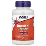 Inositol, 500 mg (100 cápsulas vegetales)
