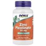 Picolinato de zinc, 50 mg (120 cápsulas vegetales)