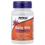 Daily Vits™, Suplemento multivitamínico y multimineral (30 cápsulas vegetales)
