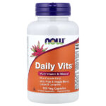 Daily Vits™, Suplemento multivitamínico y multimineral (120 cápsulas vegetales)