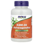 KSM-66 Ashwagandha®, 600 mg (90 cápsulas vegetales)