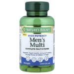 Suplemento multivitamínico completo para hombres, Alta potencia (100 comprimidos oblongos)