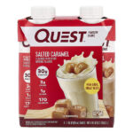 Batido de proteínas, Caramelo salado (326 ml (11 oz. líq.) cada uno)