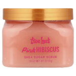Exfoliante de azúcar de karité, Hibisco rosa (511 g (18 oz))