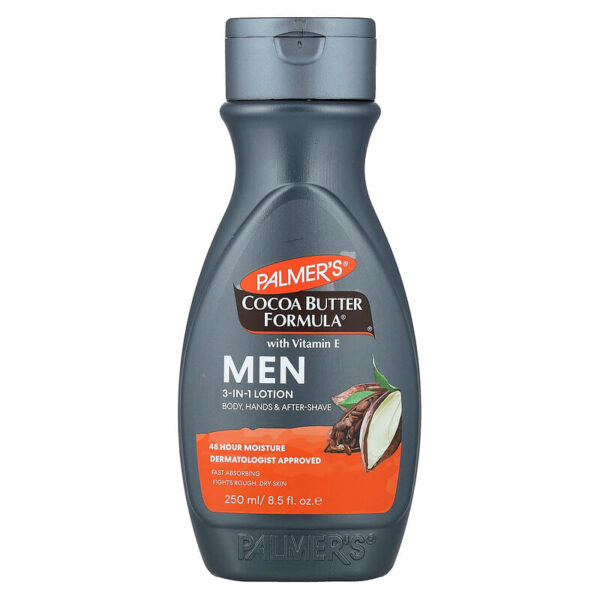 Cocoa Butter Formula® con vitamina E, Para hombres, Loción con tres componentes (250 ml (8,5 oz. líq.))