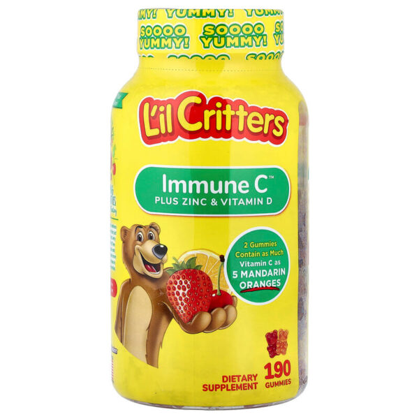 Gomitas Immune C™ con zinc y vitamina D