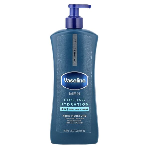 Hombres, Loción hidratante y refrescante, Loción 3 en 1 para el cuerpo, el rostro y las manos (600 ml (20,3 oz. líq.))