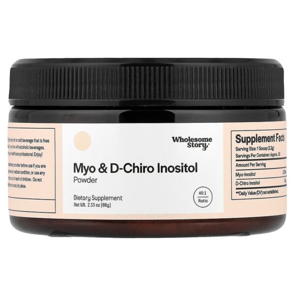 Mioinositol y D-quiroinositol en polvo (66 g (2,33 oz))