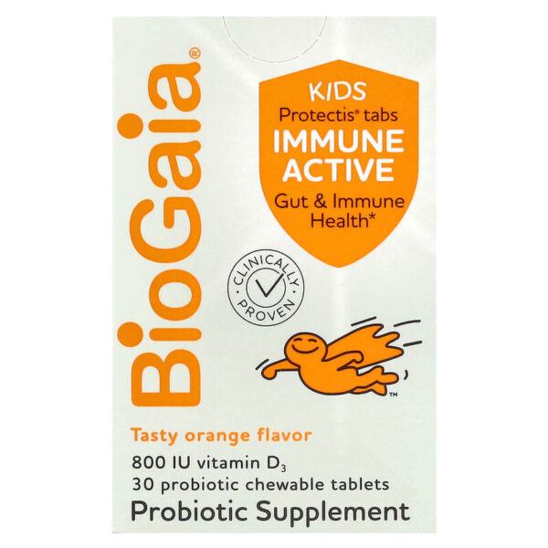Protectis Kids, Inmunidad activa, Sabrosa naranja
